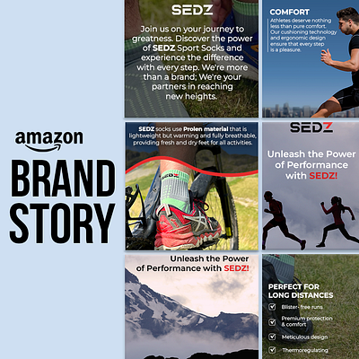 Brand Story-SEDZ amazon brand branding brandstory design graphic design graphicdesign photoshop