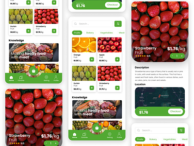 Grocery App app design figma graphic design grocery grocery app ui ui ux ux