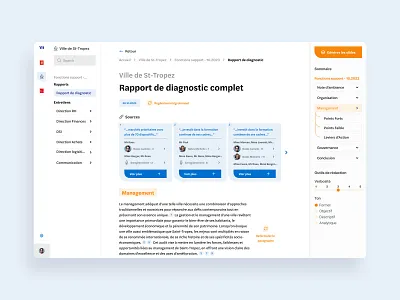 Mazars [webapp] design design sprint sidebar ui design ux design ux ui webapp