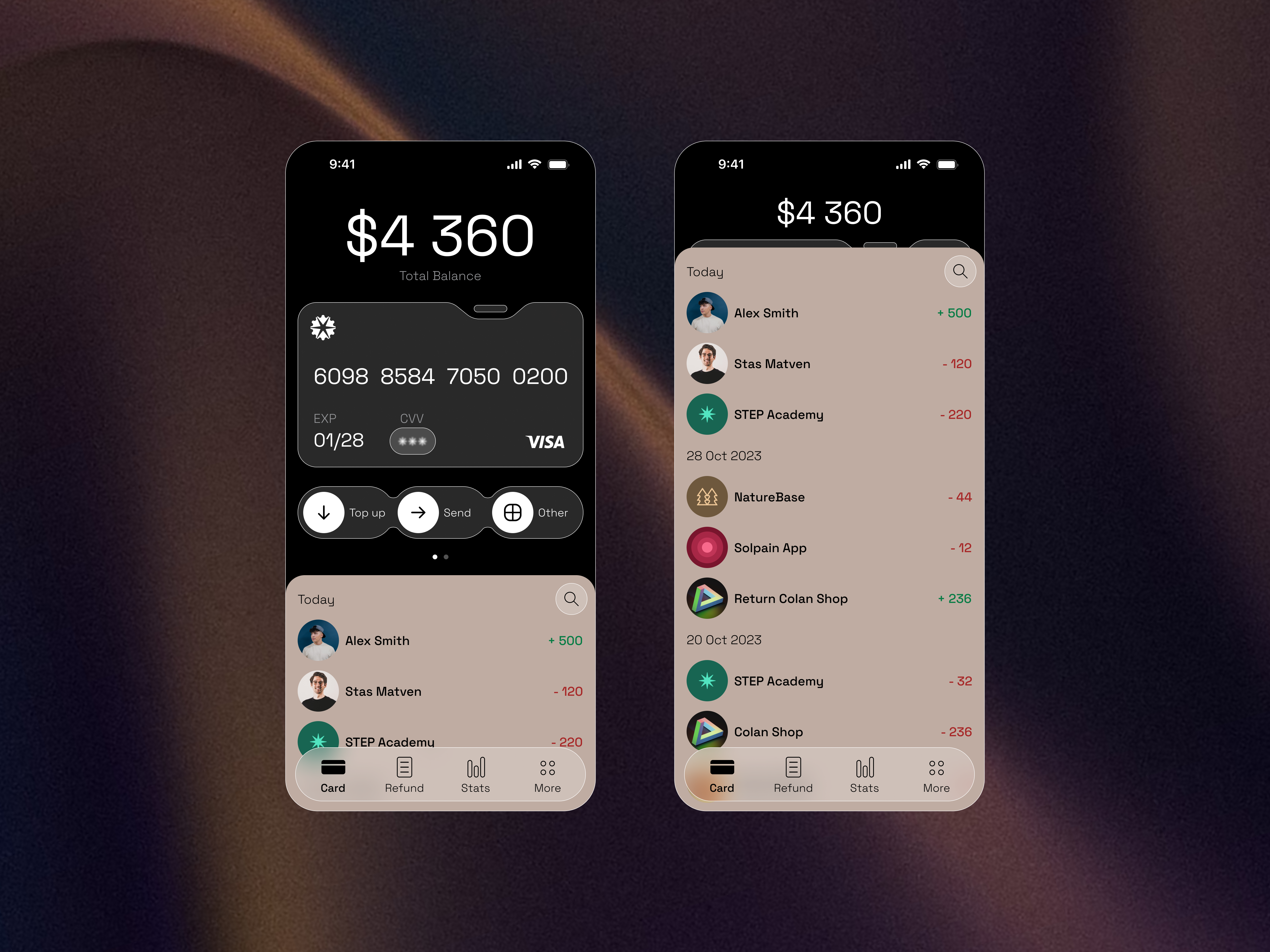Bank App Concept app design bank design mobile app ui ux