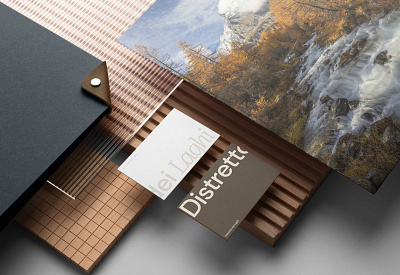 Distretto dei Laghi - Branding art direction branding stationery