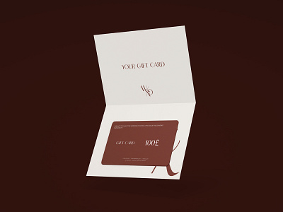 Gift Card design | Luxury Nightwear Brand brand branding branding design design digitalmarketing graphic design illustration logo marketing packaging social media ui ux vector