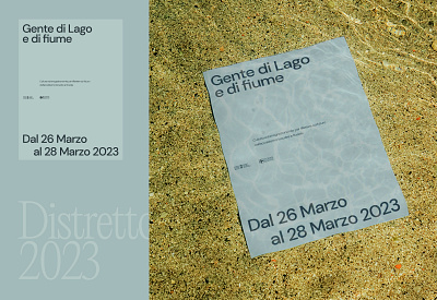 Distretto dei laghi - Poster poster poster design print typography