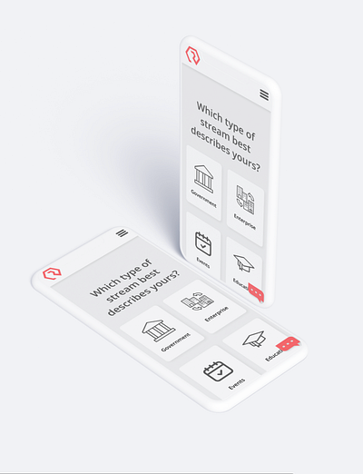Streaming Mobile App app design branding ui web design