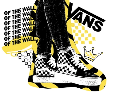 VANS collage adobe collage design digital art graphic art graphic design illustration illustrator photoshop poster vector