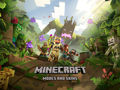 Mods & Skins For Minecraft - Mobile App UX/UI app design graphic design mobile ui uiux