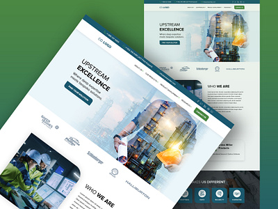 Construction Company Website Design design landing page design ui ux web design web page design