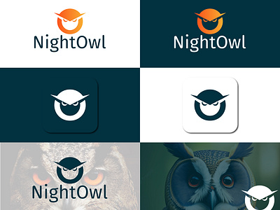 NightOwl Logo Design brandidenity branding brandingdesign business designtutorial kristiandesigns logo logoconcept logodesigner logomark logosai logotipo logotutorial logotype minimalistic