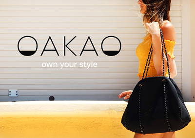 OAKAO - Day 7 branding dailylogochallenge fashion fashionbrand graphic design logo wordmark