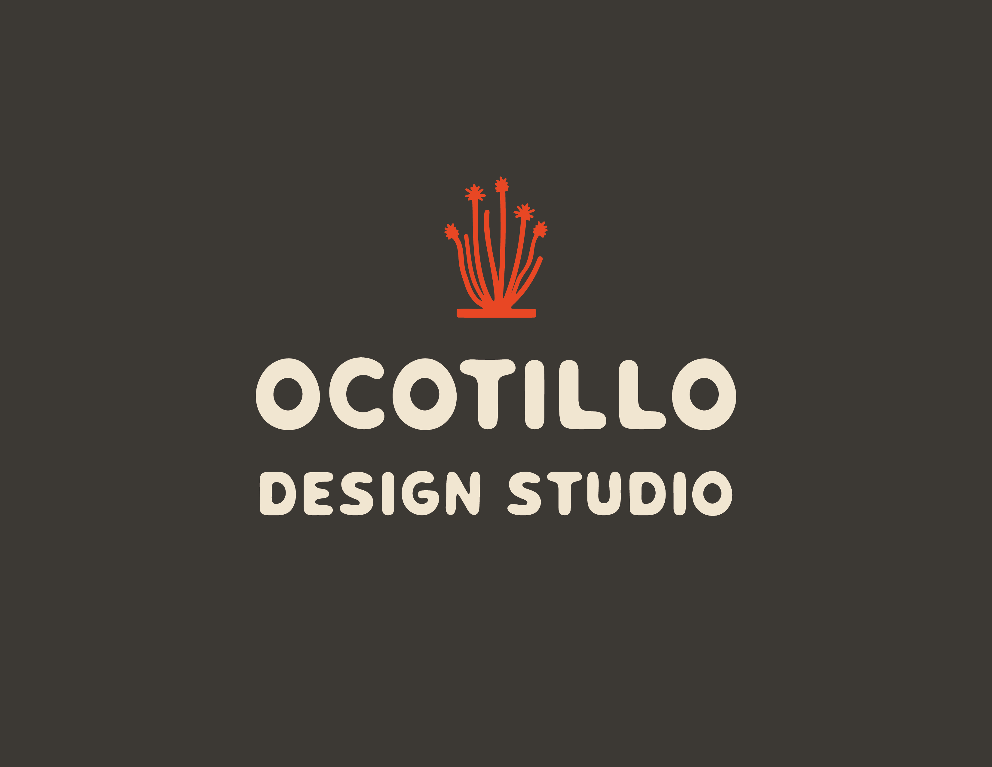 Ocotillo Design Studio Branding branding design digital art digital illutration font graphic design illustration logo typography