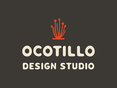 Ocotillo Design Studio Branding branding design digital art digital illutration font graphic design illustration logo typography