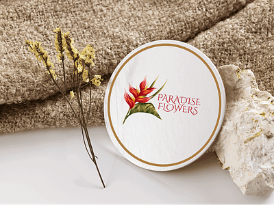 Flower Paradise Logo-Branding branding design flower graphic design illustration logo vector