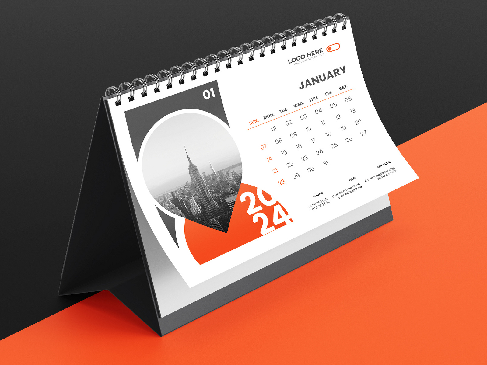 Calendar design by Tanmoy Topu on Dribbble