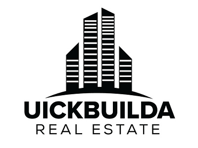 UICKBUILDA REAL ESTATE LOGO DESIGN & IDENTITY DESIGN apartment logo brand logo branding business logo city logo commerce logo company logo creative logo graphic design home letter template logo logo templates luxury real estate logo minimalist logo modern house property logo real estate house real estate logo real estate property