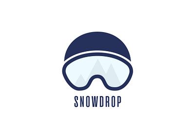 Snowdrop - Day 8 branding dailylogo dailylogochallenge graphic design illustration logo vector