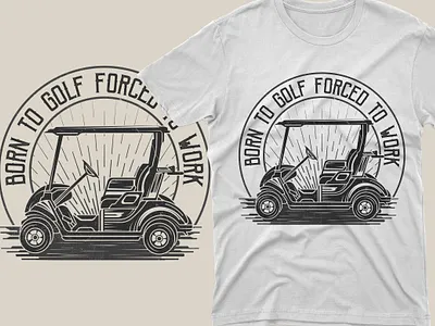 T-Shirt Design golf illustration minimalist t shirt design t shirt t shirt design typography tshirt design typography