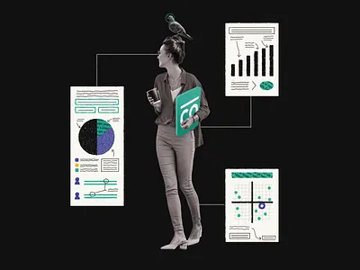 Coalesce UX Research agency animation branding collage illustration motion graphics photography product research ux uxresearch