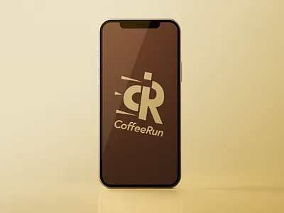 CoffeeRun - Mobile UI Design app design graphic design logo ui