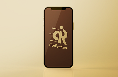 CoffeeRun - Mobile UI Design app design graphic design logo ui