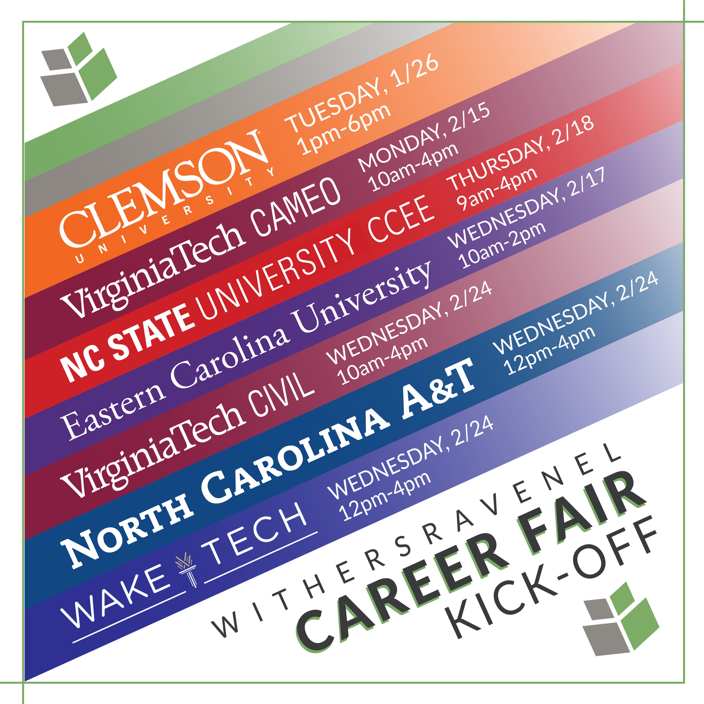 Career Fair Infographic branding graphic design