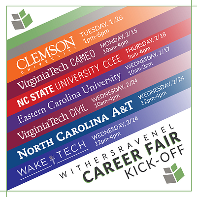 Career Fair Infographic branding graphic design