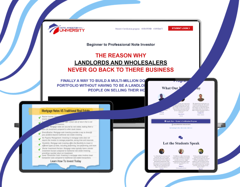 Note Investing Landing Page automations brandboard canva captivatingdesign design ghl ghl automation gohighlevel gohighlevel integration gohighlevel landing page gohighlevel pipeline gohighlevel website highconversion illustration kajabi landing page note investing note investing landing page note investing website website design website designer