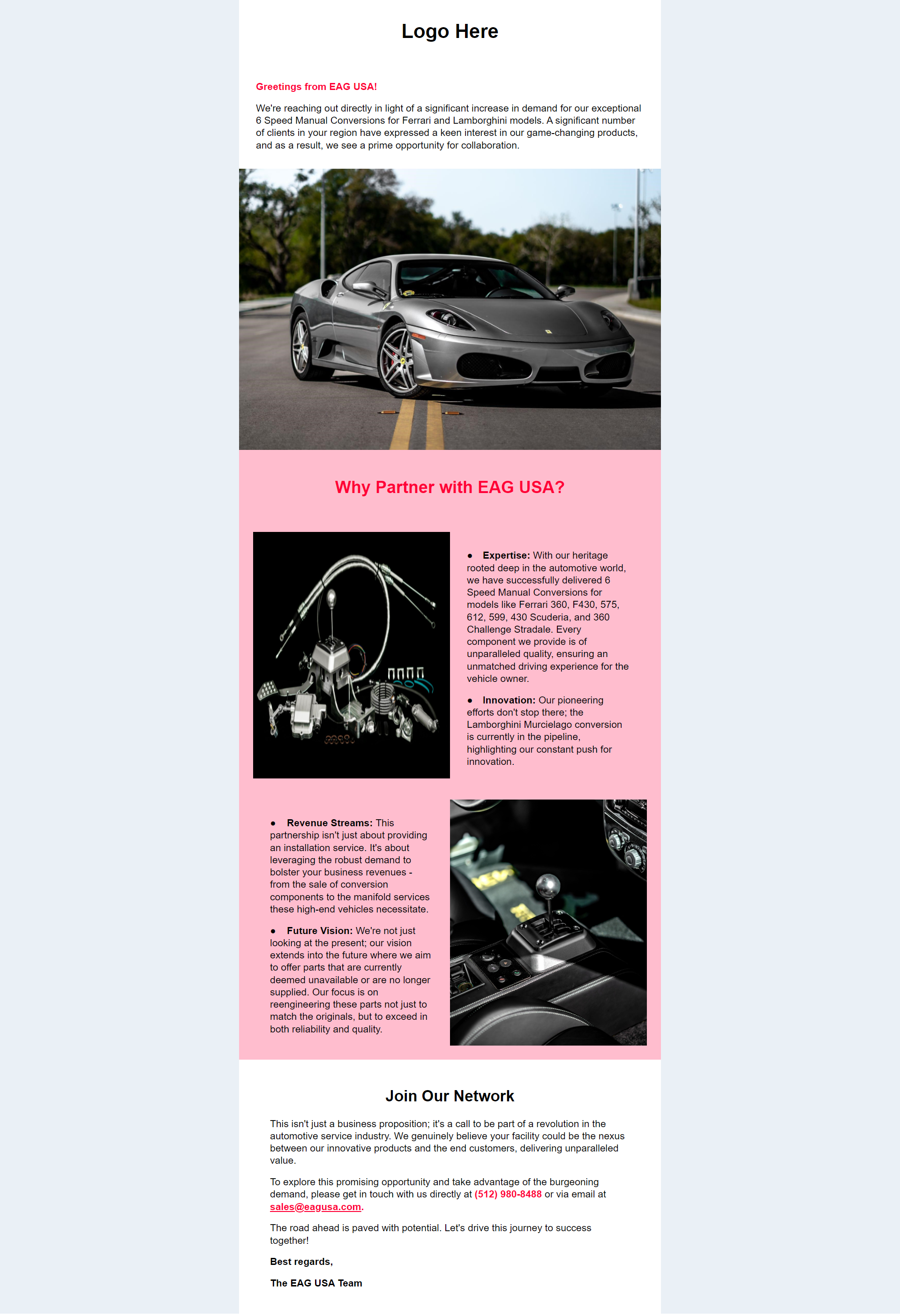 Example of Email Marketing Setup