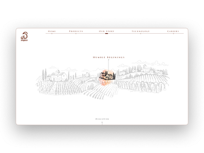 Wegawa Web Concept agriculture brand identity branding graphic design hand drawn minimal ui user experience user interface ux vintage watercolor web design white