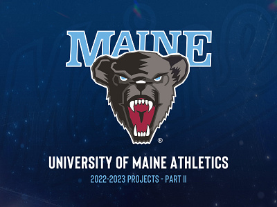 University of Maine | 2022-2023 Projects | Part II baseball baseball design black bears concept design football football design hockey hockey design maine maine black bears mockup ncaa photoshop product design sports sports design