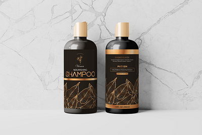 Shampoo Packaging Design 3d animation app branding design graphic design illustration logo motion graphics typography ui ux vector