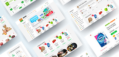 iGlobus - ecom b2c delivery eshop food retail ui ux