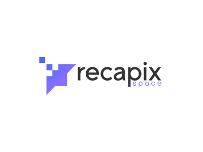 recapix space branding logo branding design graphic design illustration logo recapix recapix space ui ux