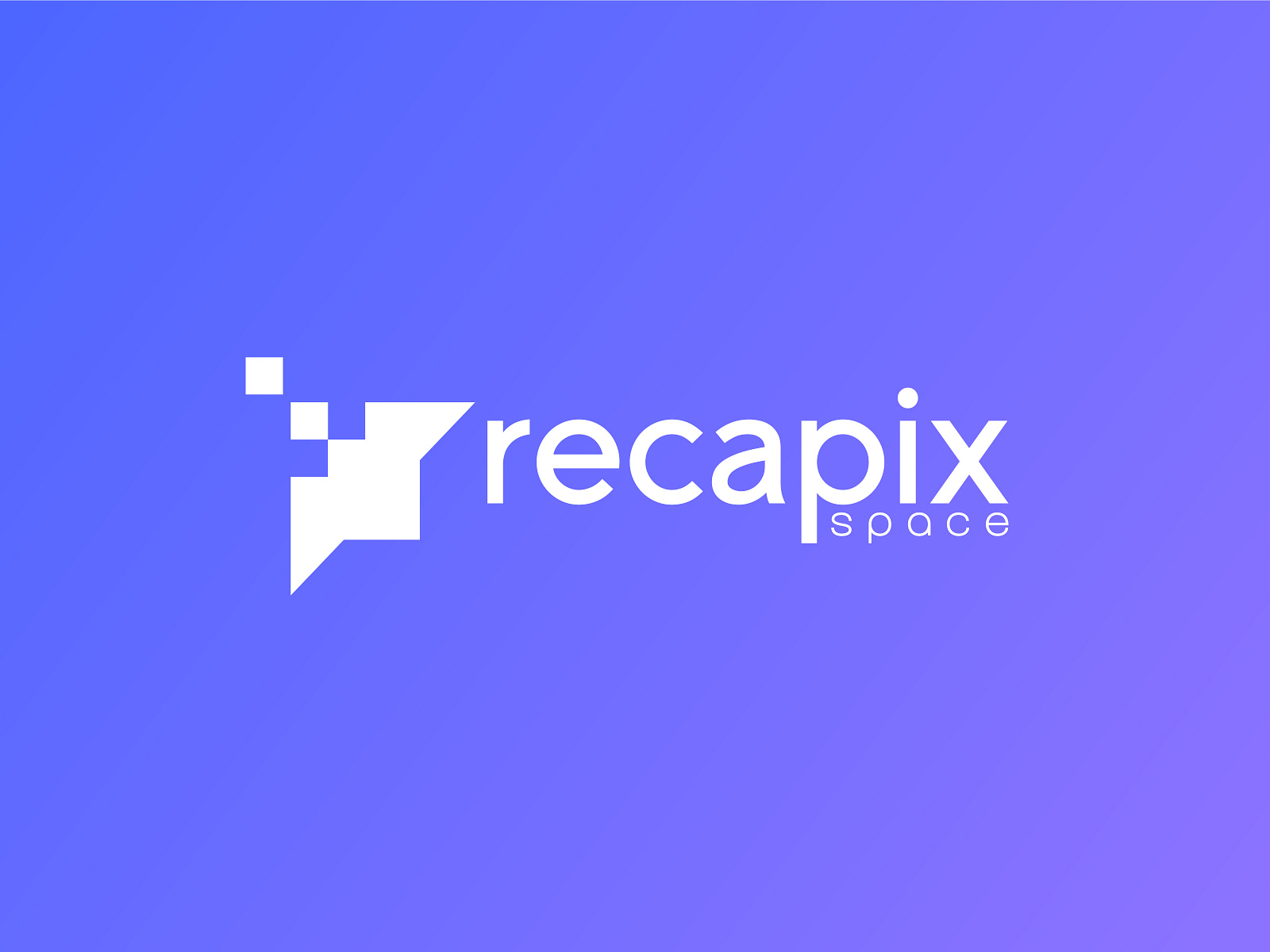recapix space branding logo by Recapix Space on Dribbble