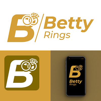 Betty Rings Logo Concept branding graphic design logo