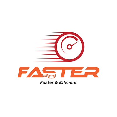 Faster Logo Concept branding graphic design logo