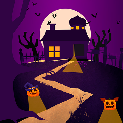 Last Night. branding design graphic design halloween horror illustration vector