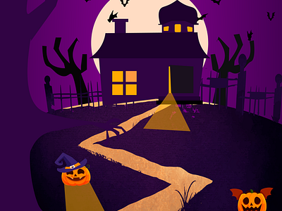 Last Night. branding design graphic design halloween horror illustration vector