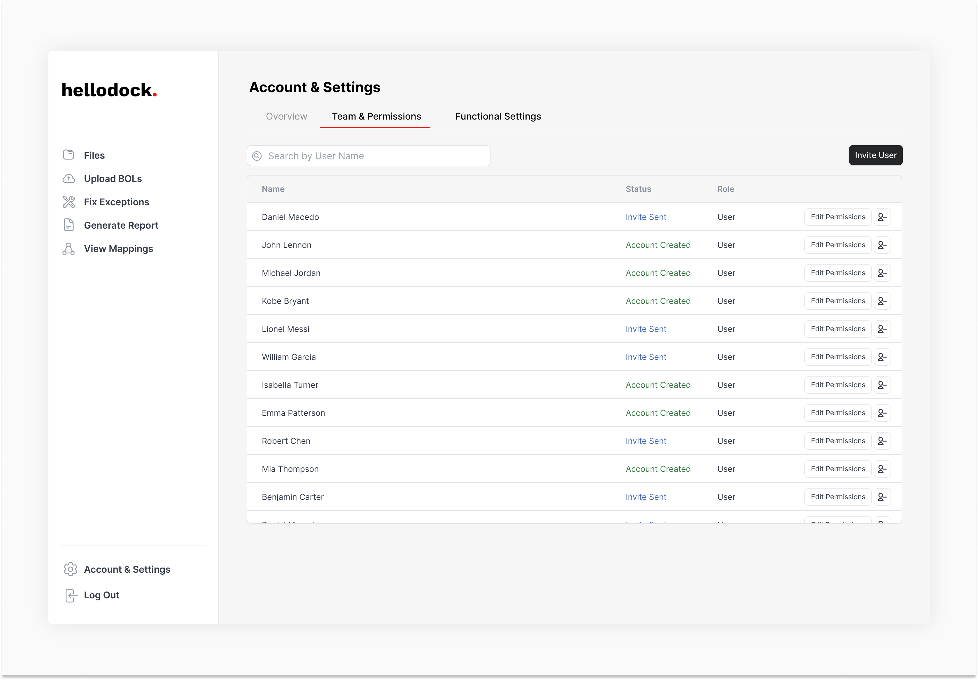 Warehouse Management Platform dashboard design product saas ui