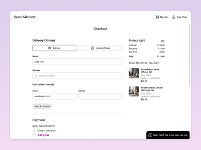 100 Days of UI - Checkout Page checkout design ui