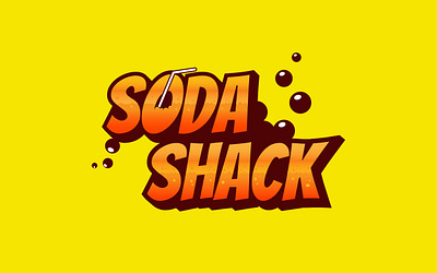 Logo idea for a soda company art branding business logo design graphic design icon illustration logo logo design typography ui vector