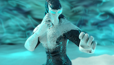 3D Glacius Modelling 3d 3ds max character design game killer instinct modeling render rigging videogame