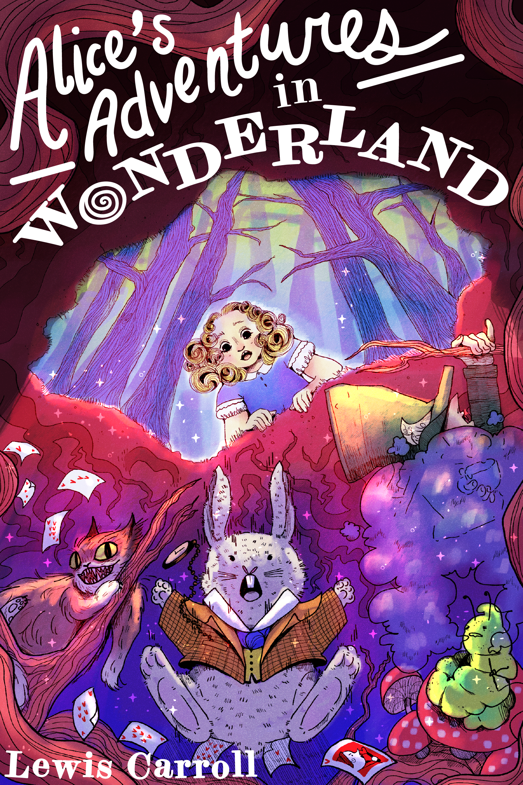 Example of Alice's Adventures in Wonderland Book Cover