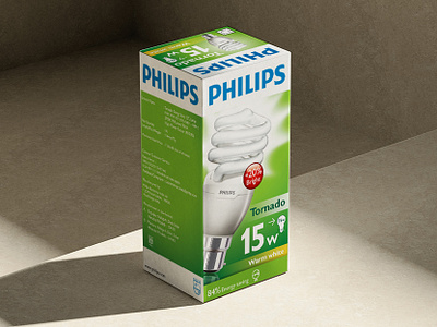 Philips LED Packaging branding design graphic design icon image correction packaging design product photography typography ui