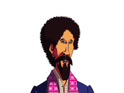 Bearded Man Portrait🧔🏻‍♂️ 2d art beard beard man character design clothing digital art ethnic flat illustration illustration illustrator man pattern portrait stylized vector