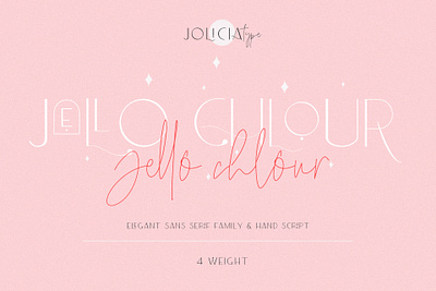 Jello Chlour | Elegant Font | Free To Try Font branding font display font elegant font font family free font hand script invitation opentype sans serif script typeface wedding weight