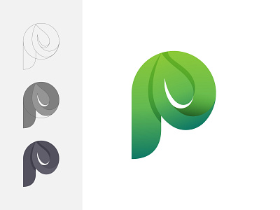 Letter P logo design, modern, brand logo, symbol, logotype abstract logo brand brand identity business logo company logo creative logo eco leaf leaf logo logo inspirations logo mark logotype minimalist logo modern logo organic print professional logo symbol typography vector