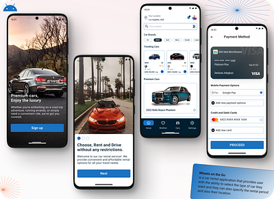 WHEELS ON THE GO branding cars design product product design ui uiux ux