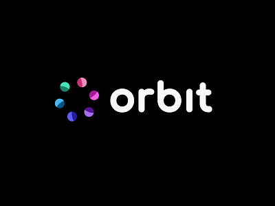 orbit bold geometric logo logodesign modern orbit space traveling