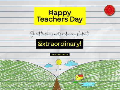 Teacher's Day childwood guru illustration illustrator memory mentor poster sketch teachers teachersday