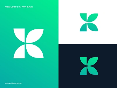 K logo k monogram - Best K leaf letter logo app logo best k logo branding brandmark business logo company logo k k abstrack k leaf logo k letter mark k logo k logo designer klogo logo logo design monogram new k logo tech logo